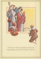 SANTOS Niño JESÚS Cristianismo Religión Vintage Tarjeta Postal CPSM #PBP868.ES - Altri & Non Classificati