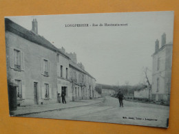 LONGPERRIER -- Lot 2 Cpa Différentes ANIMEES - Rue Du Hautmaincourt Et Troupeau De Moutons - BEL ENSEMBLE - Autres & Non Classés