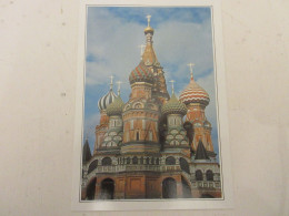 CP CARTE 08-A01 RUSSIE MOSCOU BASILIQUE De BASILE Le BIENHEUREUX - Russland