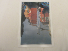 CP CARTE 06-A22 ITALIE VENITIE BURANO REFLETS Des MAISONS COLOREES - Venezia (Venedig)