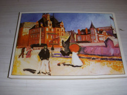 CP TABLEAU PEINTURE Raoul DUFY - TROUVILLE - 1906 - Schilderijen