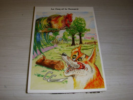 CP MONTMORILLON FABLE ILLUSTREE LA FONTAINE 02 Le COQ Et Le RENARD - Contes, Fables & Légendes