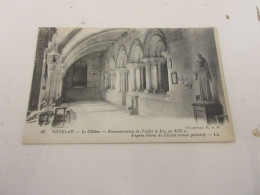 CP CARTE POSTALE YONNE VEZELAY BASILIQUE De La MADELEINE CLOITRE VIOLLET Le DUC  - Vezelay