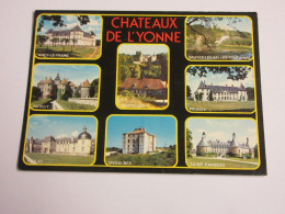 CP CARTE POSTALE YONNE Les CHATEAUX ANCY RATILLY PRUNOY St FARGEAU MEAULNES      - Sonstige & Ohne Zuordnung