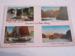 CP CARTE POSTALE VIETNAM BAIE D'ALONG VUE D'ENSEMBLE - Vierge - Vietnam