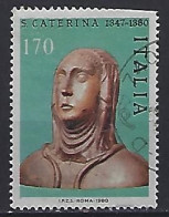 Italy 1980  Hl. Katharina Von Siena (o) Mi.1688 - 1971-80: Gebraucht