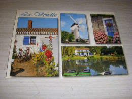 CP CARTE POSTALE VENDEE VUES GENERALES - ECRITE En 2007 - Otros & Sin Clasificación