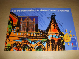 CP CARTE POSTALE VIENNE POITIERS Les POLYCHROMIES De NOTRE DAME La GRANDE VIERGE - Poitiers