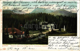 T2/T3 1905 Dobsina, Dobschau; Gömör. Dobsinai Jégbarlang Mellett. Feitzinger Ede 1903/13. 474. Auto-Chrom / Bei Der Dobs - Unclassified