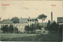 T4 1909 Érsekújvár, Nové Zámky; Bőrgyár. W.L. 437. / Leather Factory (vágott / Cut) - Unclassified