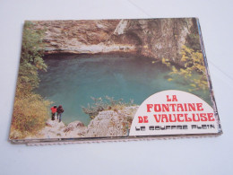 CP CARTE POSTALE VAUCLUSE La FONTAINE De VAUCLUSE Le GOUFFRE PLEIN - Vierge - Autres & Non Classés