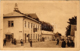 * T3 1923 Királyhelmec, Helmec, Kralovsky Chlumec; Reismann üzlete. Alexander Halász Kiadása / Shop (Rb) - Unclassified