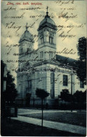 T2/T3 1911 Léva, Levice; Római Katolikus Templom. Schulcz Ignác Kiadása / Catholic Church (Rb) - Unclassified