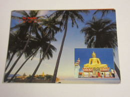 CP CARTE POSTALE THAILANDE GRAND BOUDDHA SAMUI ISLAND SURAT THANI - Ecrite - Thailand