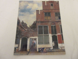 CP CARTE POSTALE TABLEAU Johannes VERMEER La RUELLE - Peintures & Tableaux