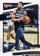 58 Malik Beasley - Minnesota Timberwolves - Carte Panini NBA Donruss 2021-2022 - Andere & Zonder Classificatie