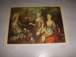 CP CARTE POSTALE TABLEAU Nicolas De LARGILLIERE PORTRAIT Du PEINTRE - Vierge    - Peintures & Tableaux