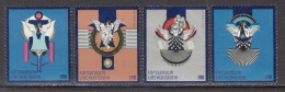 2022 Liechtenstein Christmas Noel Navidad FOIL Complete Set Of 4 MNH - Ongebruikt