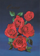 FLOWERS Vintage Postcard CPSM #PAS581.GB - Flowers