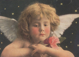 ANGEL CHRISTMAS Holidays Vintage Postcard CPSM #PAJ077.GB - Engel