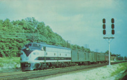 TRAIN RAILWAY Transport Vintage Postcard CPSMF #PAA618.GB - Eisenbahnen