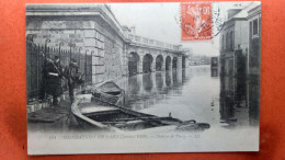 CPA (75) Inondations De Paris.1910. Station De Passy.  (7A.862) - De Overstroming Van 1910