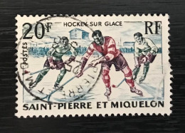 Timbre Oblitéré Saint Pierre Et Miquelon 1959 Yt N° 360 - Usati