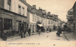 Pont De L'arche * La Rue De Paris * Commerce TH. PREVAULT * Café HERICHER * Epicerie Du Progrès - Pont-de-l'Arche