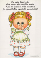 ENFANTS HUMOUR Vintage Carte Postale CPSM #PBV346.FR - Tarjetas Humorísticas
