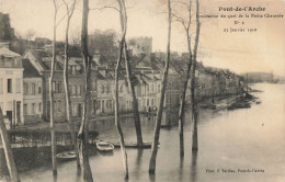 Pont De L'arche * Inondations Du Quai De La Petite Chaussée N°2 23 Janvier 1910 * Crue - Pont-de-l'Arche