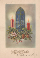 Buon Anno Natale Vintage Cartolina CPSM #PAT270.IT - Neujahr