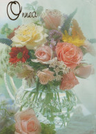 FIORI Vintage Cartolina CPSM #PAS585.IT - Flowers