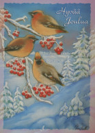 UCCELLO Animale Vintage Cartolina CPSM #PAM873.IT - Birds