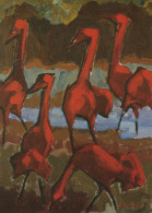 UCCELLO Animale Vintage Cartolina CPSM #PAN244.IT - Vögel