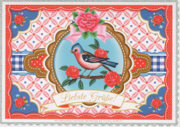 UCCELLO Animale Vintage Cartolina CPSM #PAN368.IT - Pájaros