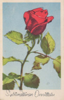 FLOWERS Vintage Postcard CPA #PKE741.GB - Flowers