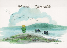 CHILDREN CHILDREN Scene S Landscapes Vintage Postal CPSM #PBT064.GB - Scènes & Paysages