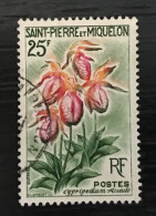 Timbre Oblitéré Saint Pierre Et Miquelon 1962 Yt N° 362 - Used Stamps