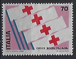 Italy 1980  Briefmarkenausstellung Der Roten Kreuzes (o) Mi.1689 - 1971-80: Usati