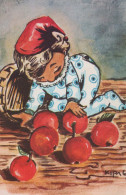 Buon Anno Natale BAMBINO Vintage Cartolina CPSMPF #PKD610.IT - Neujahr