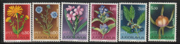 YOUGOSLAVIE- N°1094/9 ** (1967) Fleurs Médicinales - Nuovi