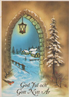 Buon Anno Natale Vintage Cartolina CPSM #PBN306.IT - Neujahr