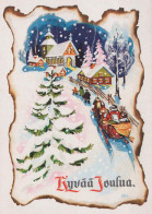 Buon Anno Natale Vintage Cartolina CPSM #PBN244.IT - Anno Nuovo