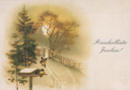 Buon Anno Natale Vintage Cartolina CPSM #PBM733.IT - Anno Nuovo