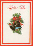 Buon Anno Natale BELL Vintage Cartolina CPSM #PAY642.IT - Nouvel An