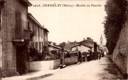 Chasselay Canton De Limonest Montée Du Plantin Rhône N°2628 Cpa Non Ecrite Au Dos En B.Etat - Other & Unclassified