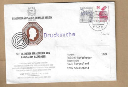 Los Vom 15.05 -  Ganzsache-Briefumschlag Aus Bingen 1982 - Lettres & Documents