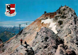 72716956 Zugspitze Mit Muenchnerhaus Blick Zu Den Allgaeuer Alpen Garmisch-Parte - Garmisch-Partenkirchen