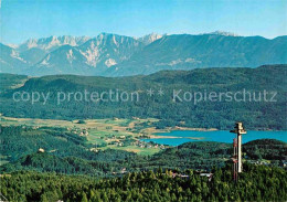 72716719 Keutschach See Pyramidenkogel Keutschachersee Mit Koschuta Aussichtstur - Other & Unclassified