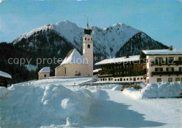 72716678 Thierbach Wildschoenau Kirchenpartie Im Schnee Gegen Gratlspitz Thierba - Other & Unclassified